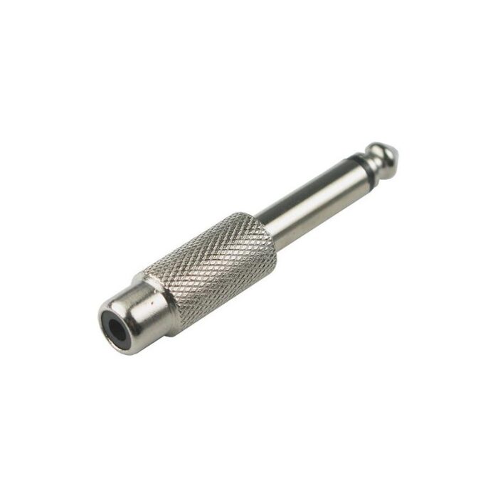 Conector 6.5 mono a RCA hembra - 3276