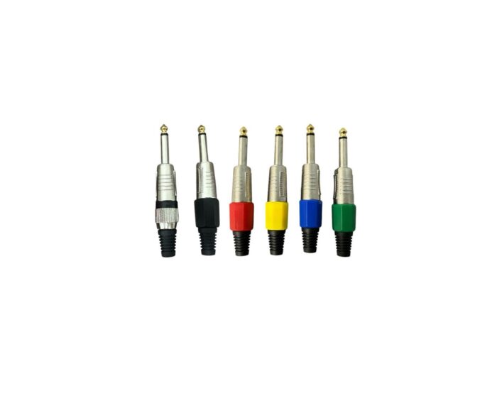 Conector Plug mono colores - 2089