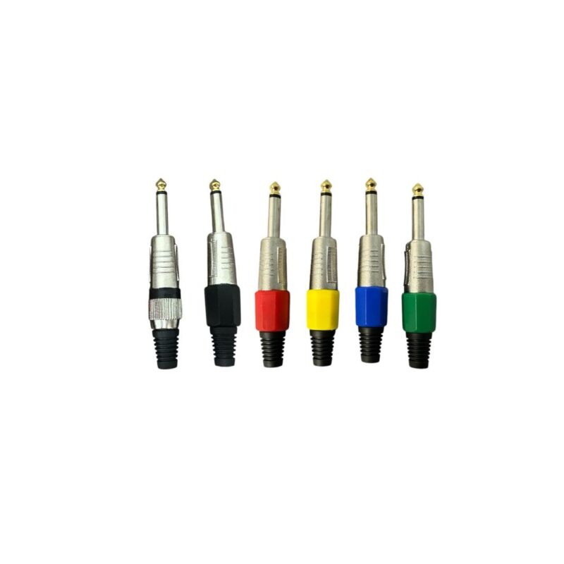 Conector Plug mono colores - 2089