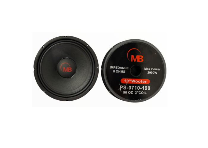 Parlante golpe seco 10″ PS0710-190