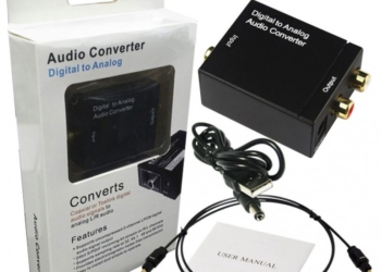 Convertidor Audio Digital Optico a Rca