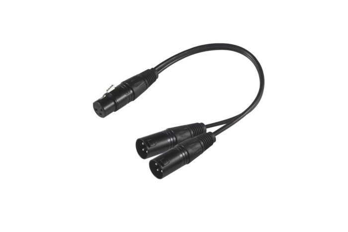 Cable 2 XLR Macho a 1 XLR Hembra MB - GR1054 1.2mts