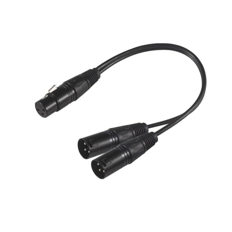 Cable 2 XLR Macho a 1 XLR Hembra MB - GR1054 1.2mts