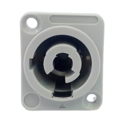 Conector powercom hembra gris – SPK2039