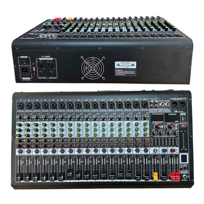 Mezclador amplificado – MC16D